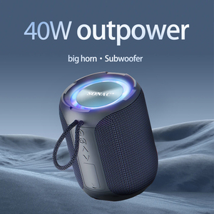 New Arrival Outdoor Portable 40W Subwoofer High Volume IPX7 Waterproof Portable Desktop Bt Wireless <b>Speaker</b> - Product Image 3