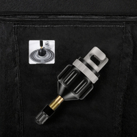Kit de buse d'air pour paddleboard avec adaptateur de pompe de gonflage Adaptateur de valve d'air pour bateau gonflable