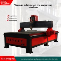Machine de gravure CNC entièrement automatique 1325 à adsorption sous vide pour le travail du bois, la publicité et le relief PVC