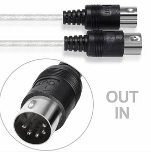 Cabletolink-<span class=keywords><strong>Convertidor</strong></span> <span class=keywords><strong>de</strong></span> Cable <span class=keywords><strong>a</strong></span> teclado <span class=keywords><strong>de</strong></span> música, Cable adaptador <span class=keywords><strong>de</strong></span> PC, entrada USB, MIDI, fábrica, novedad <span class=keywords><strong>de</strong></span> 2021 - Product Image 5