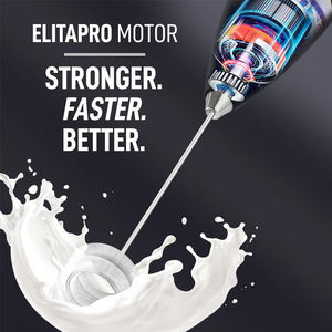 Fouet Électrique Sans Fil Portable pour <span class=keywords><strong>Mousse</strong></span> de <span class=keywords><strong>Lait</strong></span>, Batteur à Œufs, Mélangeur de Café, <span class=keywords><strong>Appareil</strong></span> Domestique en Acier Inoxydable - Product Image 3