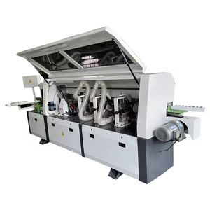 Chất lượng cao edgebander gỗ <span class=keywords><strong>MDF</strong></span> PVC dải keo cạnh bander với cạo Buffing đường thẳng tự động cạnh dải máy - Product Image 1