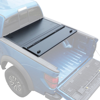 Couvre-caisse de camion personnalisé en aluminium pliable en trois parties pour GMC 1500, Dodge Ram 1500, Ford F150, Toyota Tundra