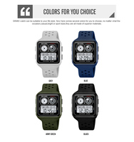 Jam Tangan Digital SKMEI 2688 Original Harga Supplier Terlaris, Model Fashion, Logo Custom, Pria, Tahan Air, Sport