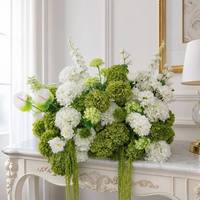 Centro de Mesa con Bola de Flores Artificiales Multicolores para Bodas, Fiestas de Cumpleaños, Eventos al Aire Libre, Decoración de Mesa