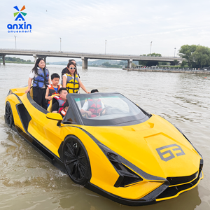 Fabrication professionnelle de bateaux de sport à moteur, bateaux de luxe, <span class=keywords><strong>jet</strong></span>-skis, supercars aquatiques 5 places, bateaux rapides, essence 115 CV, 50 km/h, parc aquatique - Product Image 6