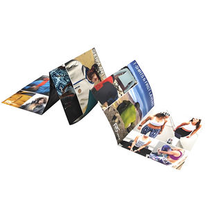 Großhandel Kundenspezifischer Fabrikpreis A3 A4 A5 Größe Werbe-Faltblätter Broschüren Prospekte Druck - Product Image 6