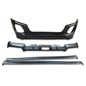 Para <span class=keywords><strong>Suzuki</strong></span> <span class=keywords><strong>Swift</strong></span> 2017-2021 nuevo coche labio delantero difusor trasero labio faldones laterales Kit de carrocería Material ABS gancho de remolque actualización salida de fábrica - Product Image 1