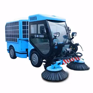 roadsweeper sidewalk cleaning equipment battery floor sweeper battery operated sweepers industrial ride on sweeper