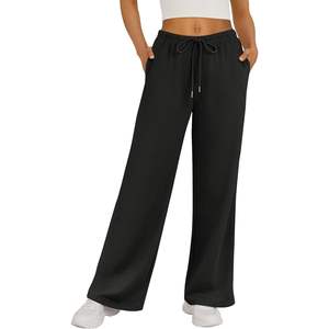 กางเกงจ็อกเกอร์ทรงหลวมเอวต่ำสำหรับผู้หญิง คอลเลคชั่นฤดูใบไม้ร่วงปี 2025 พร้อมเชือกผูกและกระเป๋า ไซส์ควีน - Product Image 4