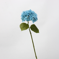 Bunga hydrangea Perancis kualitas tinggi bunga buatan hydrangea sentuhan nyata untuk dekorasi rumah