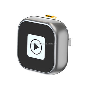 GRANDNAVI USB sans fil Carplay Android Auto 2in1 BT Play Music Googl Map Sir Commande vocale - Product Image 1