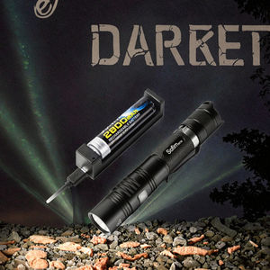 <span class=keywords><strong>Linterna</strong></span> Táctica de Aleación de Aluminio, 3.7V, 1000 Lúmenes, 6 Modos, IP68, Recargable, Luz de Emergencia para Caza - Product Image 3