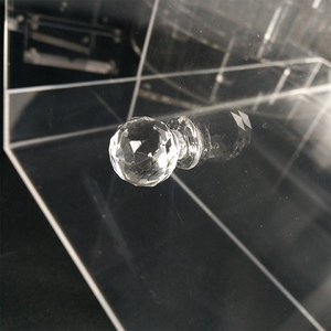 Scatola Espositiva in Acrilico Trasparente con Coperchio Antipolvere, Organizzatore Rettangolare in Lucite per Trucchi, Gioielli, Profumi, Statuette - Product Image 2