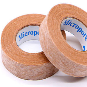 Cinta <span class=keywords><strong>Micropore</strong></span> Transpore <span class=keywords><strong>3M</strong></span> de Alta Calidad, <span class=keywords><strong>Color</strong></span> <span class=keywords><strong>Piel</strong></span>, Tamaños de 1.25cm y 2.5cm, Excelente Adhesión para Extensiones de Pestañas - Product Image 1