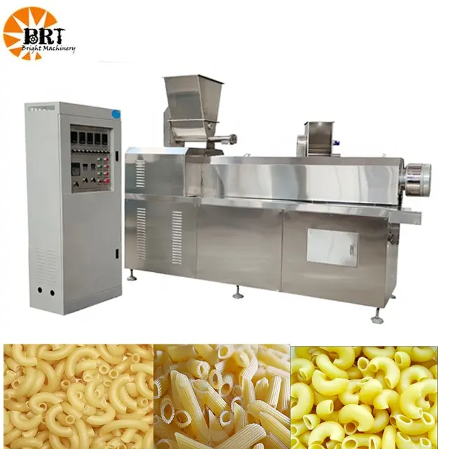 the macaroni making process production line equipment is a commercial pasta and macaroni machinery