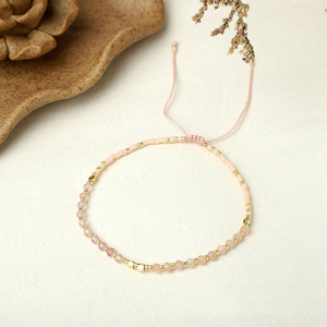 Bracelet ethnique <span class=keywords><strong>Miyuki</strong></span> perlé brin délicat <span class=keywords><strong>pierre</strong></span> naturelle Bracelet femme minimaliste Boho Agate Bracelet - Product Image 4
