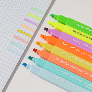 Tô Màu thẩm mỹ đầy màu sắc với câu Kinh Thánh, mực khô nhanh ngăn ngừa vết bẩn, thích hợp để vẽ, vẽ, viết - Product Image 3