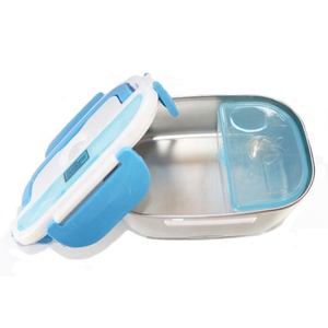 Everich 12v/110v electric food heater Warmer lunch box with Removable Stainless Steel Container for Car and Home use - Product Image 5