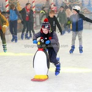 QIQU Winter Rink Safety Equipment Blow Molded HDPE Universal Beginner Training <strong>Aid</strong> <strong>Penguin</strong> Ice <strong>Skate</strong> Pusher - Product Image 1