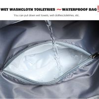 Bolsa de Almacenamiento para Gimnasio y Ejercicio, Bolsa Deportiva de Poliéster Resistente, Organizador de Viaje con Compartimento para Zapatos, Plegable, Gran Capacidad