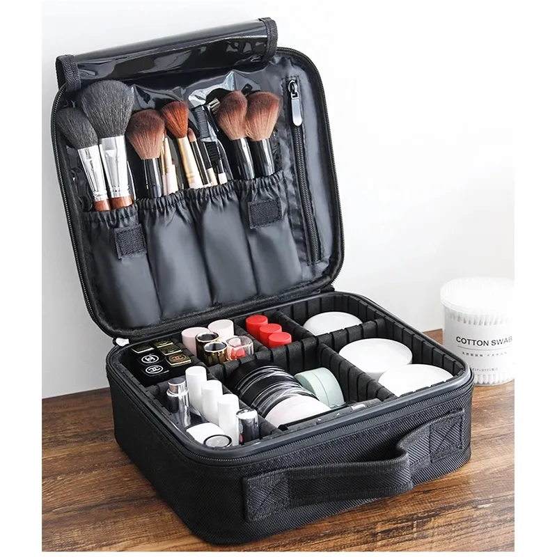 Lady Professional Cosmetic Beauty Travel Cosmetic Case Custom Cosmetic Case Makeup Bag