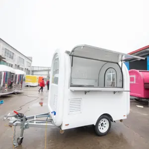 Food trailer cart Corn carts Enclose trailer Coffee trailer Ice cream cart