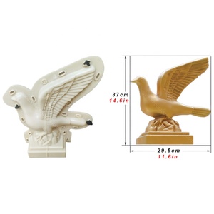 Statue <span class=keywords><strong>in</strong></span> <span class=keywords><strong>Cemento</strong></span> Prefabbricato Scultura Decorativa da Giardino <span class=keywords><strong>in</strong></span> Plastica ABS a Forma di Piccione per Stampi <span class=keywords><strong>in</strong></span> <span class=keywords><strong>Cemento</strong></span> Statue Animali da Esterno - Product Image 1