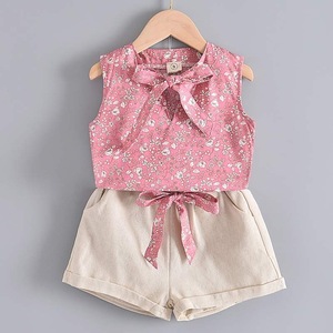 Conjuntos de ropa para niñas Bear Leader, ropa de verano para niñas, nueva camiseta con puntos, pantalones, traje de 2 piezas, ropa informal para niños - Product Image 2