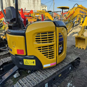 Excavadora pequeña usada original de Japón, Komatsu PC30 de 3 toneladas, mini excavadora usada PC30MR en venta - Product Image 5
