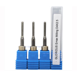 Dent CAD CAM Zirconia/PMMA/disilicato di litio/ceramica di vetro/fresatrice per metalli Roland Diamond Cutting Burs Lab - Product Image 1