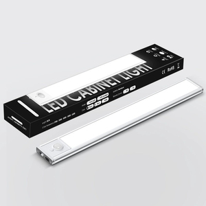 Barre lumineuse LED rechargeable à piles magnétiques activée par capteur de mouvement pour sous le bureau, l'armoire, la table, le buffet - Product Image 2