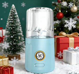 Licuadora Personal Inalámbrica Portátil con Recipiente de 260 ml de Capacidad, Cuchilla de Acero Inoxidable, Botón de Encendido, Calentamiento, Uso en Exteriores, Máquina de Prensado - Product Image 3