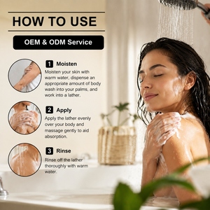 Gel de Ducha OEM/ODM con Sal Marina y Cedro, Ingredientes Botánicos Suaves, Control de Grasa, Refrescante, Fácil de Enjuagar, Hidratante, 100 ml - Product Image 6