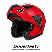 Casque de moto intégral léger et modulaire en ABS, nouvelle génération, super rapide, pour hommes et femmes, homologué DOT, toutes saisons