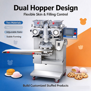 Machine à encruster automatique commerciale pour kibbeh, kubba, falafel, arancini, croquettes, pour restaurant, boulangerie, magasin d'alimentation - Product Image 4