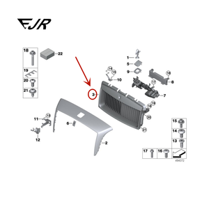Grille <span class=keywords><strong>de</strong></span> <span class=keywords><strong>Rolls</strong></span>-Royce Wraith <span class=keywords><strong>de</strong></span> pièces automobiles neuves 51117301356 <span class=keywords><strong>de</strong></span> haute qualité à vendre - Product Image 6