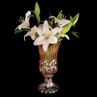 Fabrik Großhandel europäische Retro Blumen blumen arrangement Glasvase
