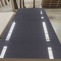 Panneau mural en PVC aspect céramique brillant, résistant à l'usure et aux rayures, pour hall d'ascenseur, service OEM ODM