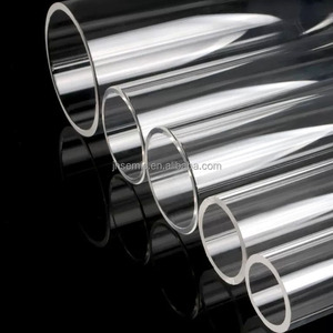 Tubos <span class=keywords><strong>de</strong></span> Vidrio <span class=keywords><strong>de</strong></span> Cuarzo Fundido Resistentes a Altas Temperaturas y a la Corrosión, Personalizados - Product Image 1