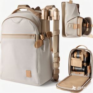 BSCI Factory Factory Wholesale SLR <b>camera</b> back pack photography backpack large capacity multi-functional waterproof <b>camera</b> <b>bag</b> - Product Image 5