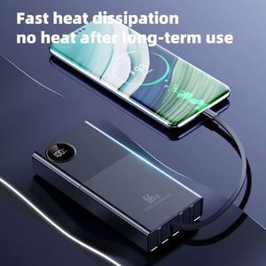 Batería Externa de Polímero de Litio de Alta Calidad, 10K Mah 20K Mah, Carga Rápida de 20W, Micro USB, Portátil, para Uso en Exteriores, para el Mercado Estadounidense - Product Image 6