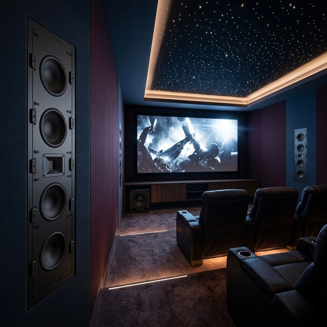 Professional Speaker Metal Material Speaker, Karaoke Home Theater Audio System, Custom Solution for Home Theater Audio Equipment