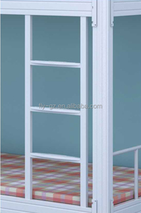 Stapelbed van metaal met opbergruimte voor appartement, school of slaapkamer. - Product Image 2