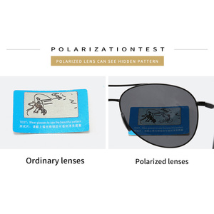 Gafas de Sol Polarizadas para Hombre 10461 Superhot Eyewear, Estilo Piloto Clásico, Color Negro, para Conducir - Product Image 3