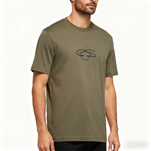 Venta al por mayor bajo MOQ diseño único camisetas 70% poliéster 30% algodón camisetas de gran tamaño para hombres con camiseta logotipo impreso - Product Image 5