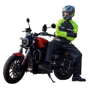 <span class=keywords><strong>Impermeabile</strong></span> per Adulti per Moto e <span class=keywords><strong>Scooter</strong></span> Elettrici, Completo Antipioggia Ecologico - Product Image 6