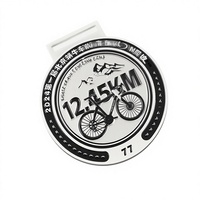 Plaque commémorative personnalisable pour événements sportifs : marathon, cyclisme, course créative, course à pied – Impression typographique