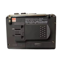 Lecteur de cassette rétro de style Walkman, radio AM/FM avec fonction d'inversion automatique, microphone et haut-parleur intégrés, enregistreur de cassette en MP3
