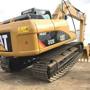 Excavadora de cadenas Caterpillar CAT312D usada de segunda mano, modelo 2016, motor de 72kw de potencia, garantía original de 1 año, probada. - Product Image 1